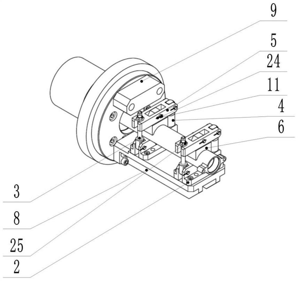活塞筒壳体车铣复合加工夹具