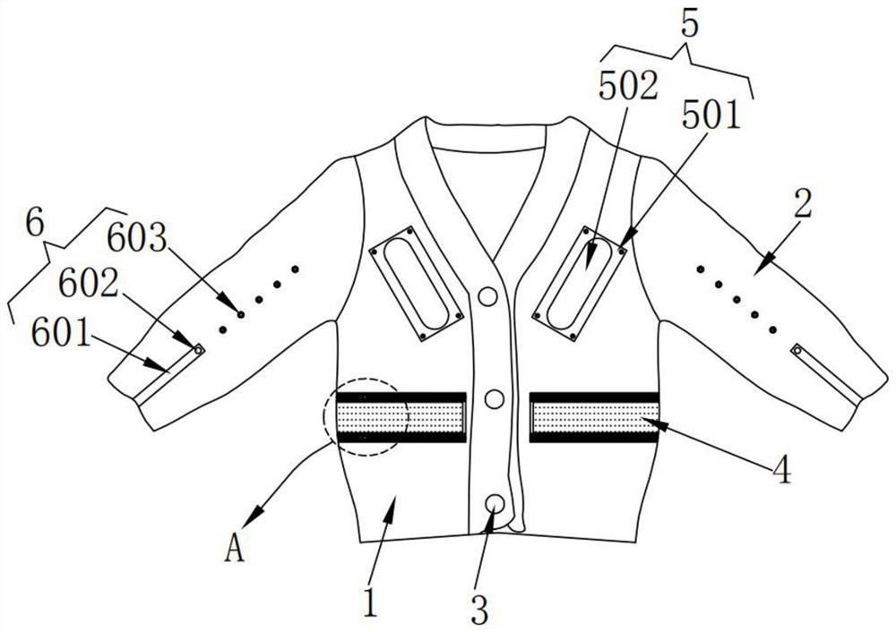 一种具有保护功能的儿童防摔衣服