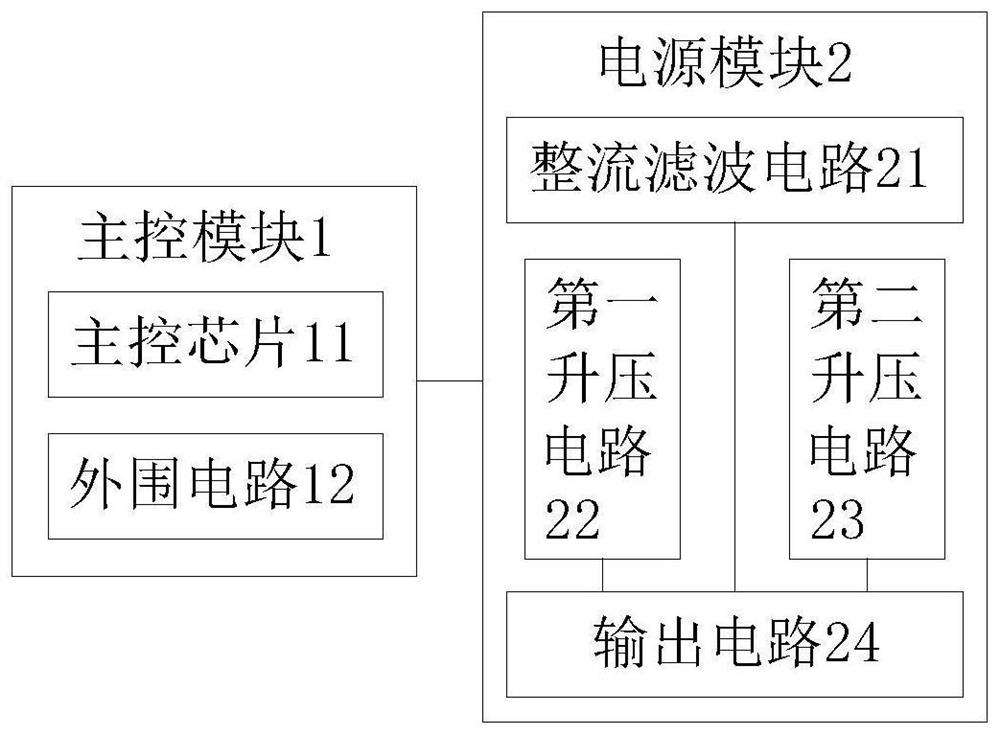 一种宽电压AC输入电源模块