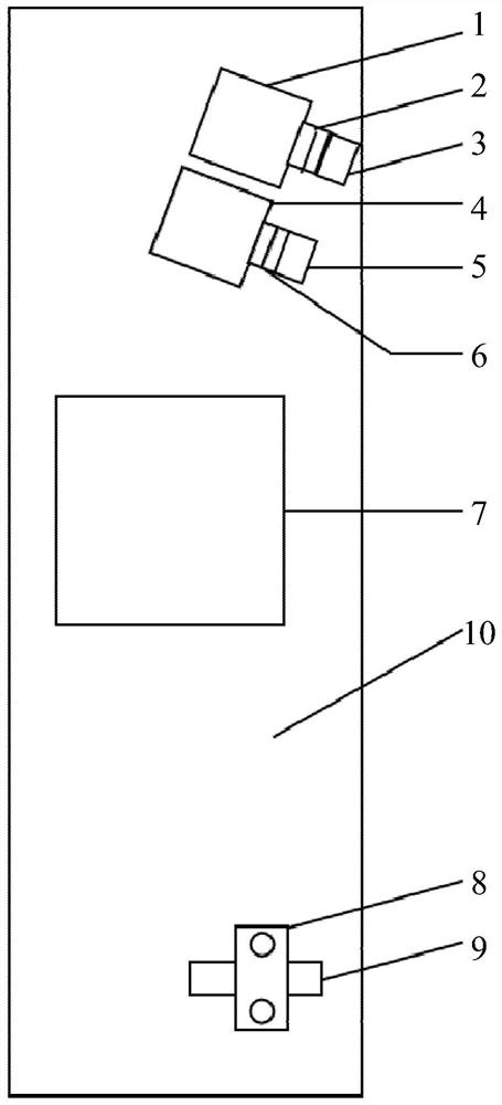 一种用于三维人体扫描的彩色三维点云传感器装置及工作方法