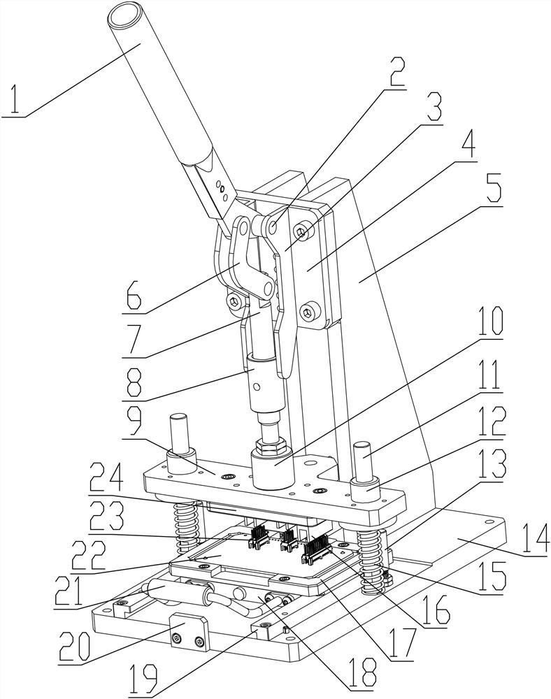 电控柜PCB板元器件插装工具及使用方法