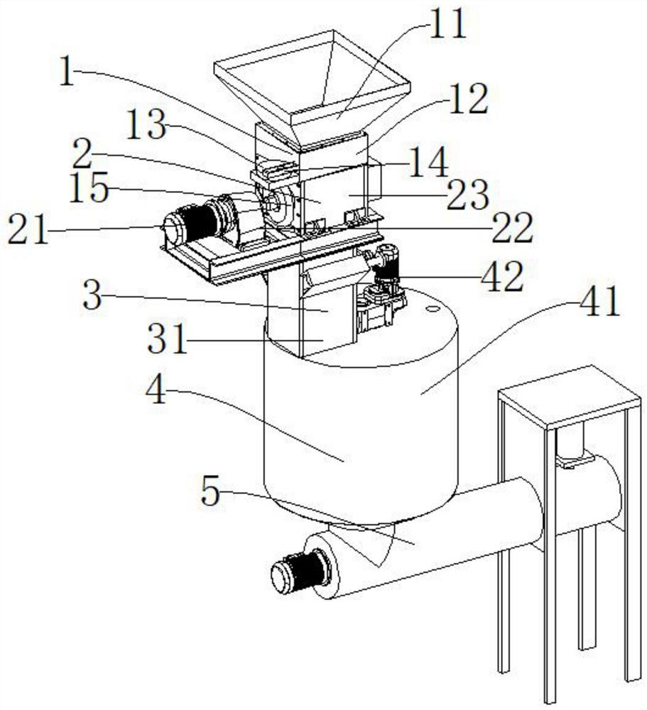 用于绿色建筑施工的废料回收再利用装置及其使用方法