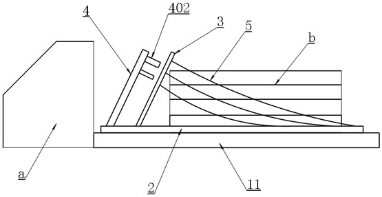 一种用于建造桥梁的原材料输送设备