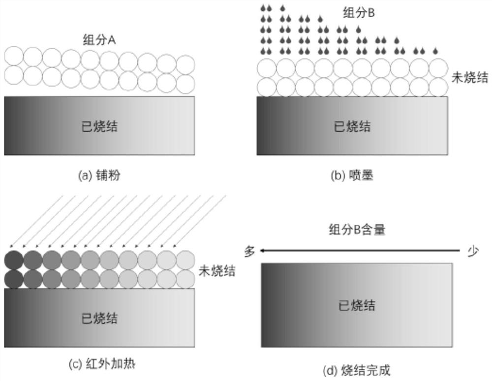 一种梯度材料及其制备方法