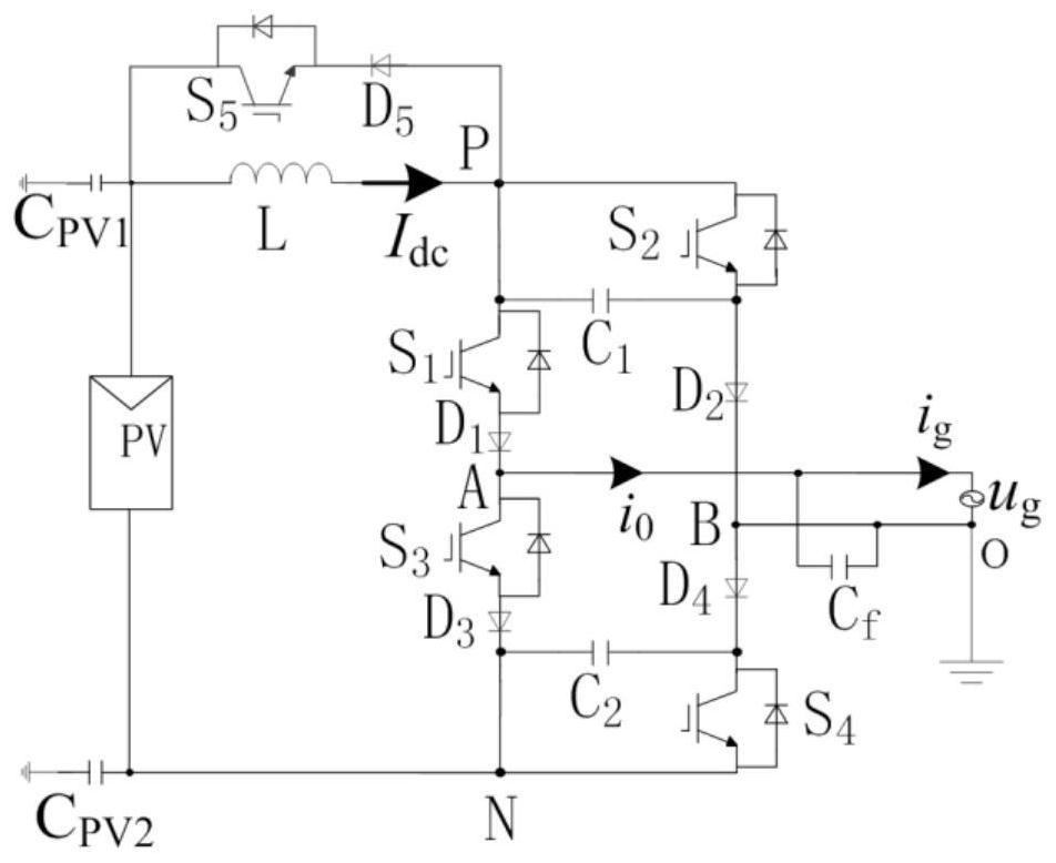 无重叠时间单电感电流逆变器及其控制方法和系统