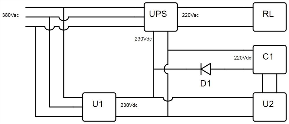 一种UPS控制电路及控制方法