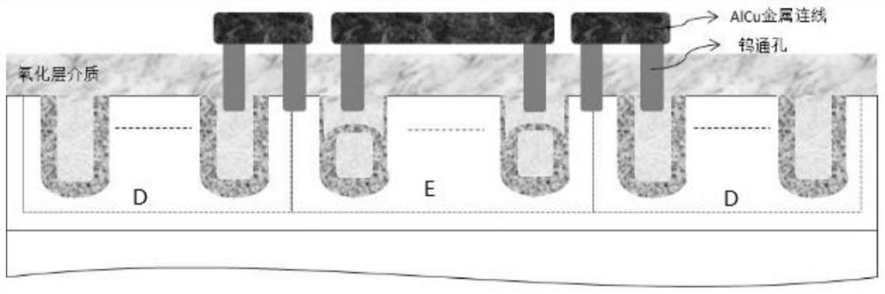 一种中压屏蔽栅场效应晶体管的制备方法