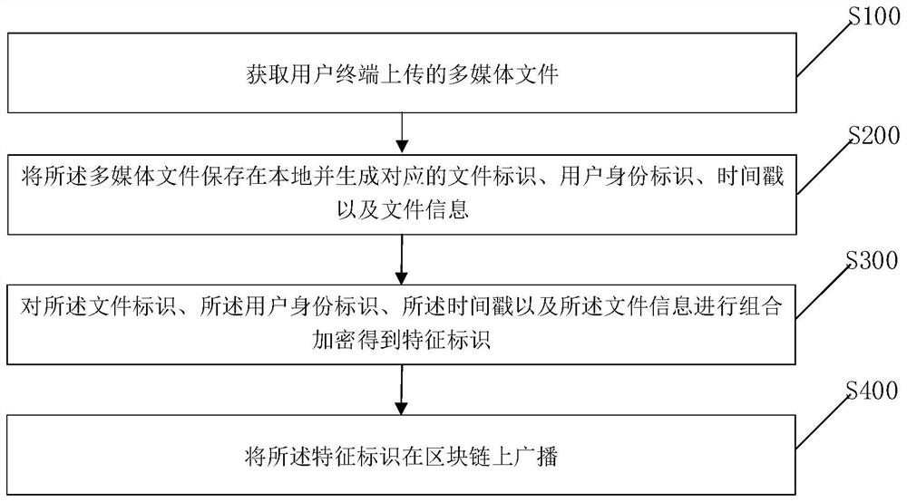 基于区块链的多媒体数据管理方法和装置