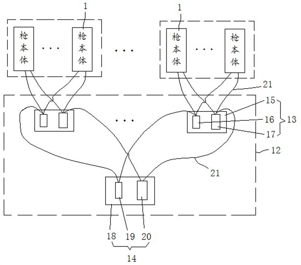 一种道具枪械控制系统和道具枪械