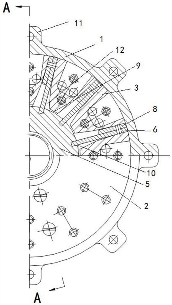 一种转动关节用减震器及其减震方法