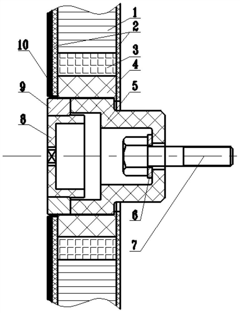 一种空间站用防漂螺钉