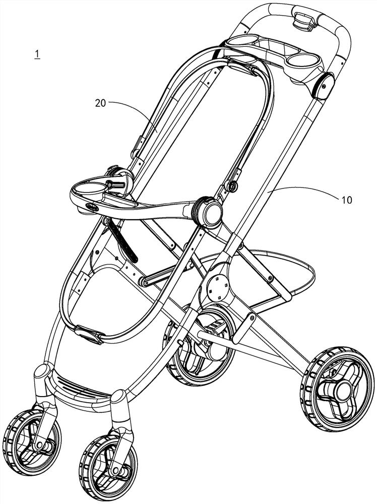 儿童座椅框架和紧凑型可折叠婴儿车
