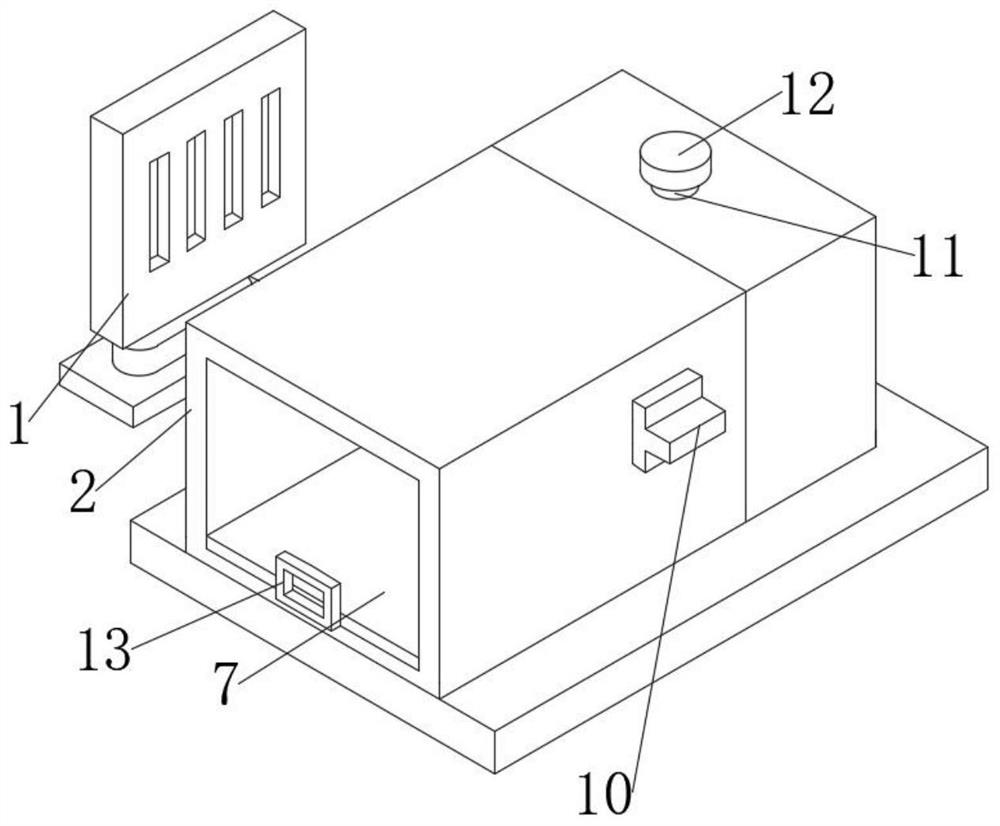 用于验证3D打印机数据精度以及3D打印材料的系统结构