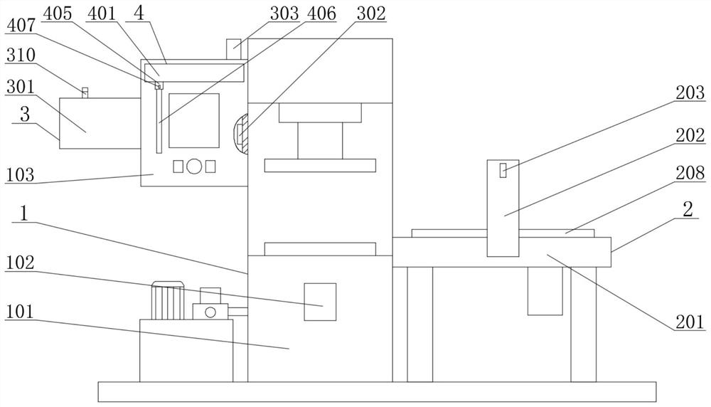 一种自动给料装置及平板硫化机