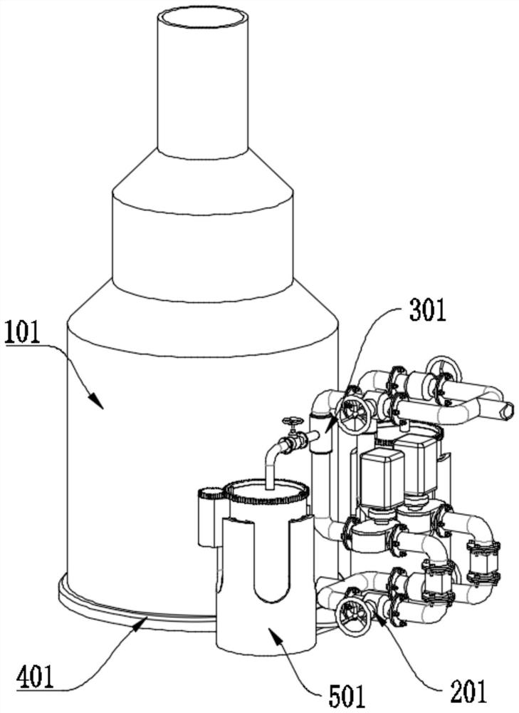 一种基于环保湿法脱硫系统吸收塔浆液pH测量装置