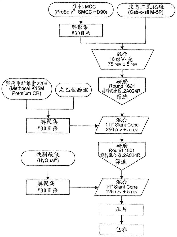 左乙拉西坦的延时释放药物组合物