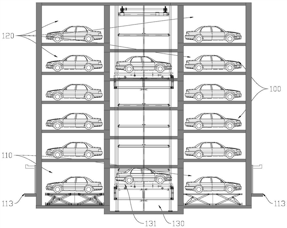 立体车库以及停车方法