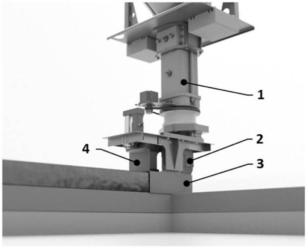 一种混凝土建筑制造用新型现场整体3D打印装置