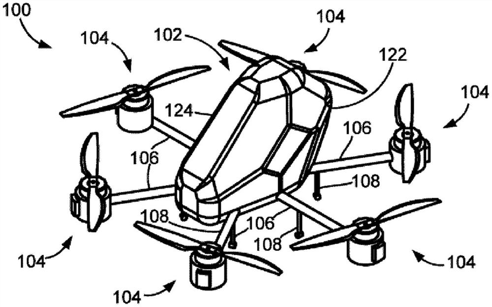 具有分布式电池的无人驾驶运输飞行器及其供电方法