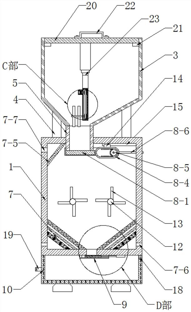 一种废旧塑料薄膜回收干燥设备