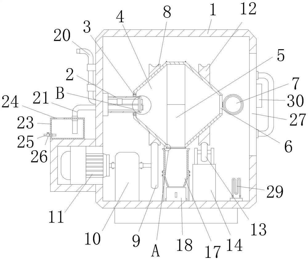 一种锂电材料烘干装置及其使用方法