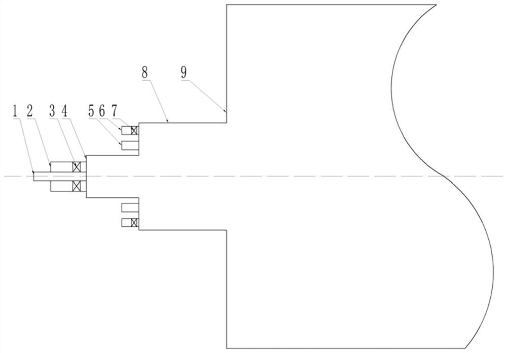 一种混烧低挥发分固体燃料的两级燃烧室燃烧装置