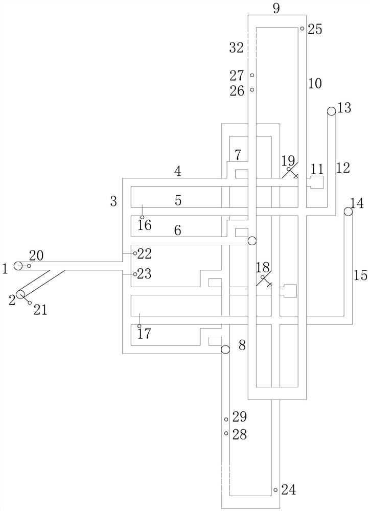 一种矿井通风网络异常诊断模拟实验系统及方法