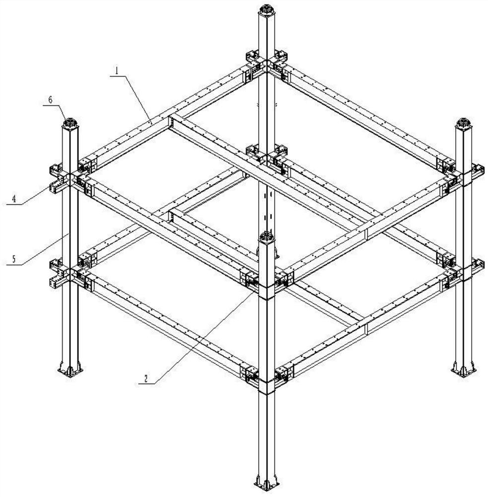 一种装配式建筑主体框架结构