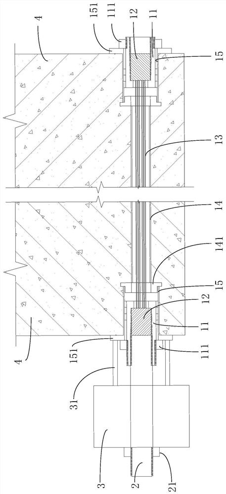碳纤维板束的张拉锚固系统及其张拉方法