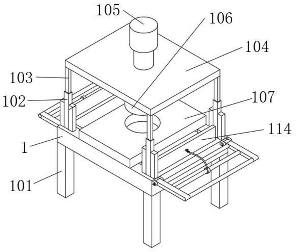 一种稳定性好的金属加工用冲压模具