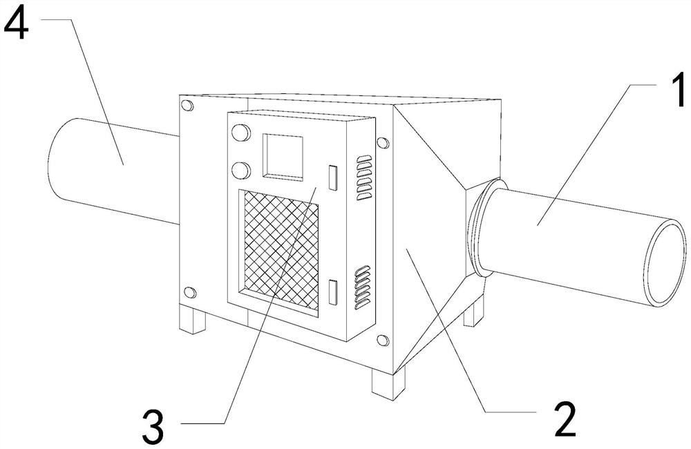 一种用于环保设备的废气处理输送设备