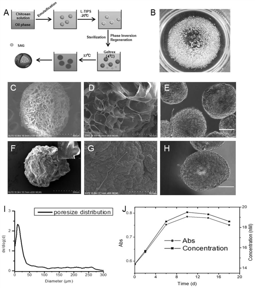 具有温敏和缓释功能的复合生物材料及其制备方法和应用