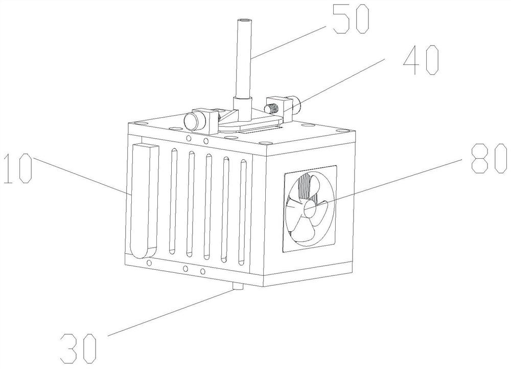 一种可控温低温生物3D打印喷头装置