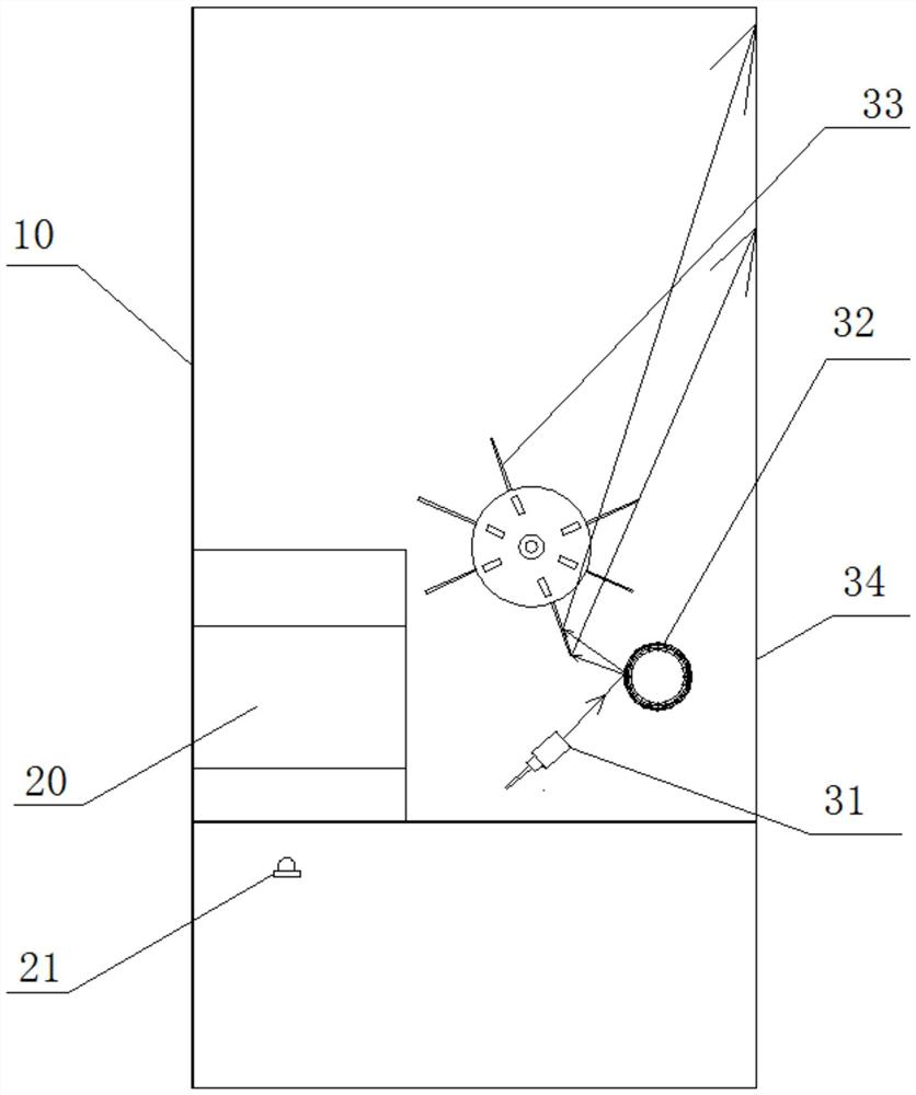 一种火星仿真装置及仿真电壁炉