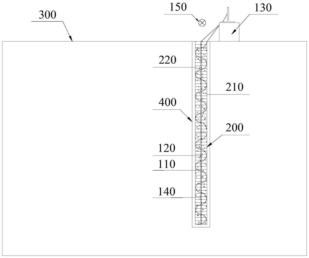 地下连续墙的墙体完整性检测装置及方法