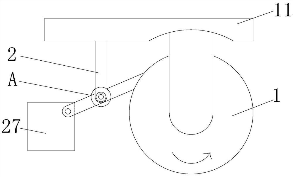 一种建筑工程用刮泥压路机