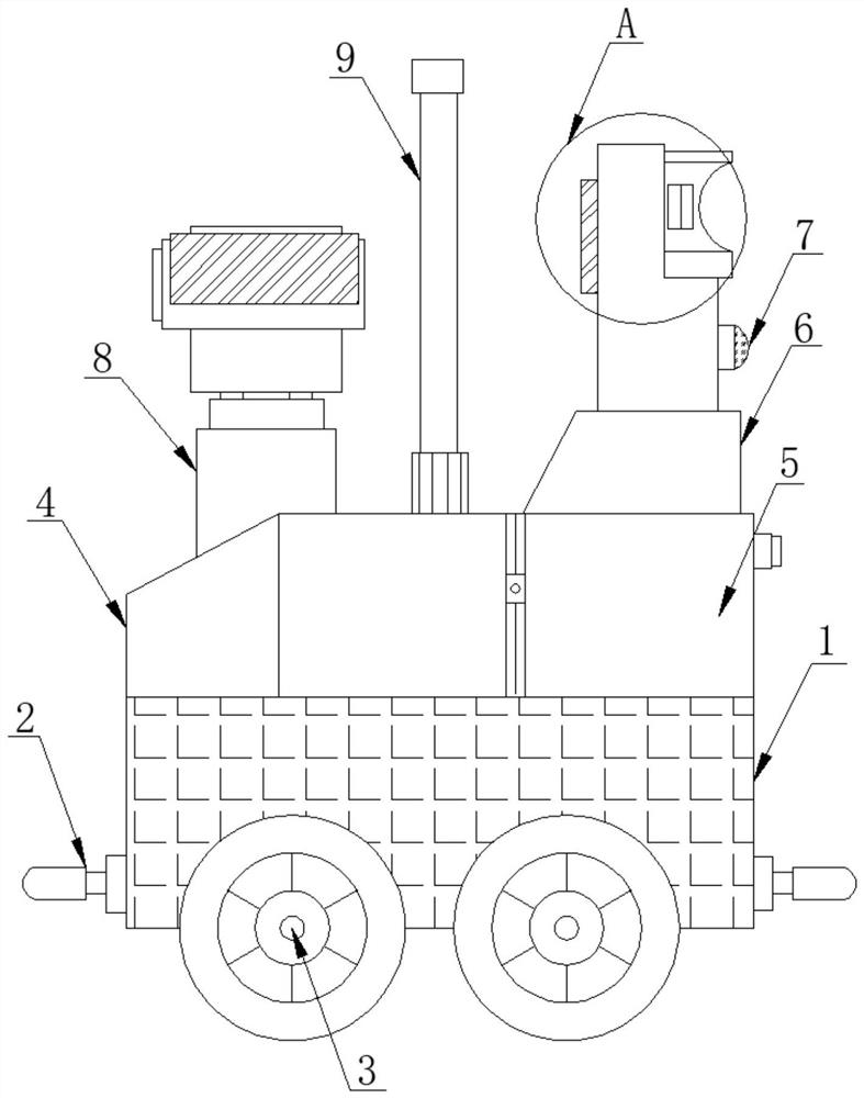 一种智能道路巡检机器人