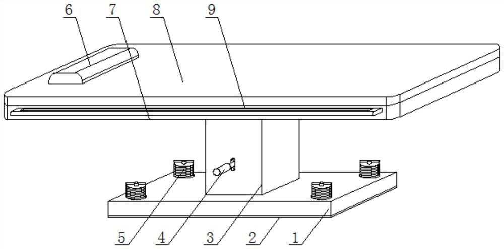一种麻醉科用平躺床