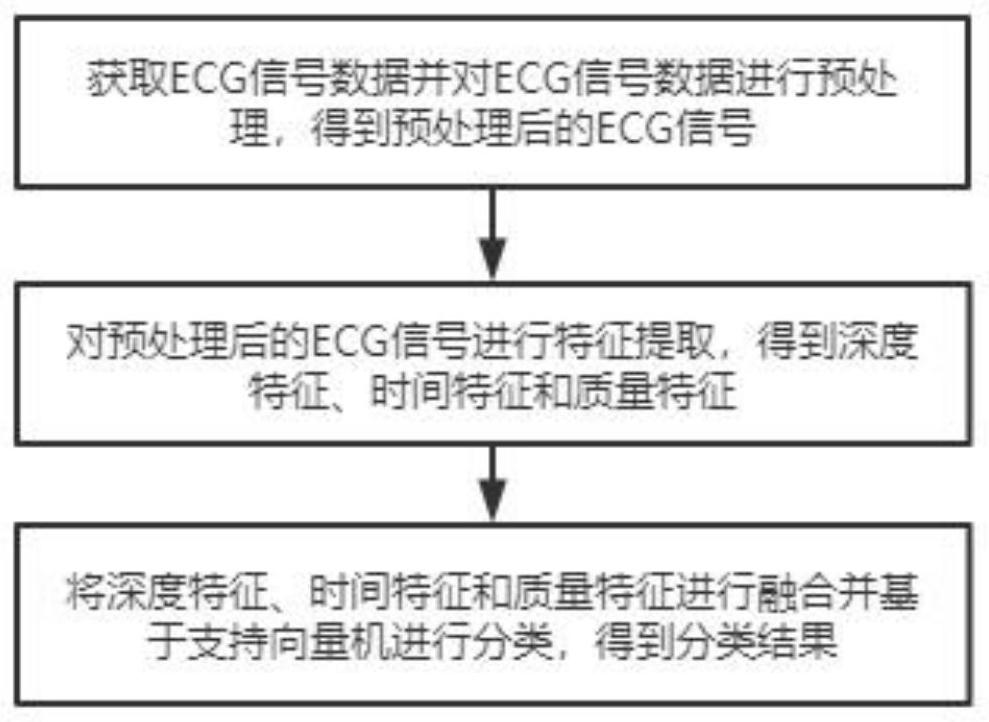 一种面向单导联心电图的分类方法、系统及装置