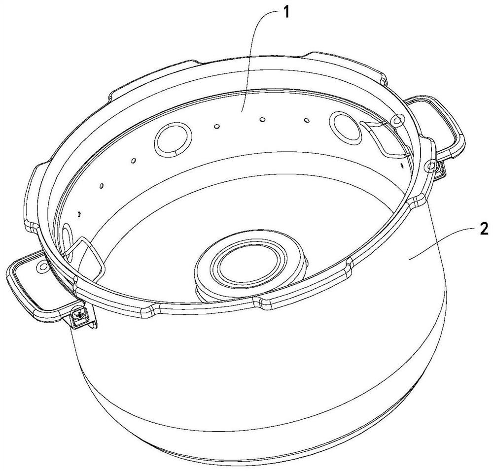 烹饪器具的分离装置和具有其的烹饪器具