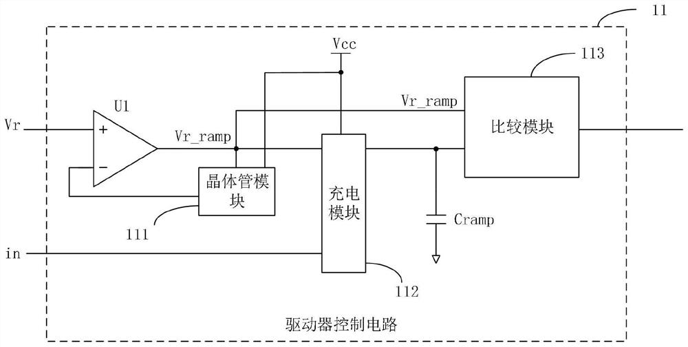 能够形成死区时间的驱动器控制电路和驱动器