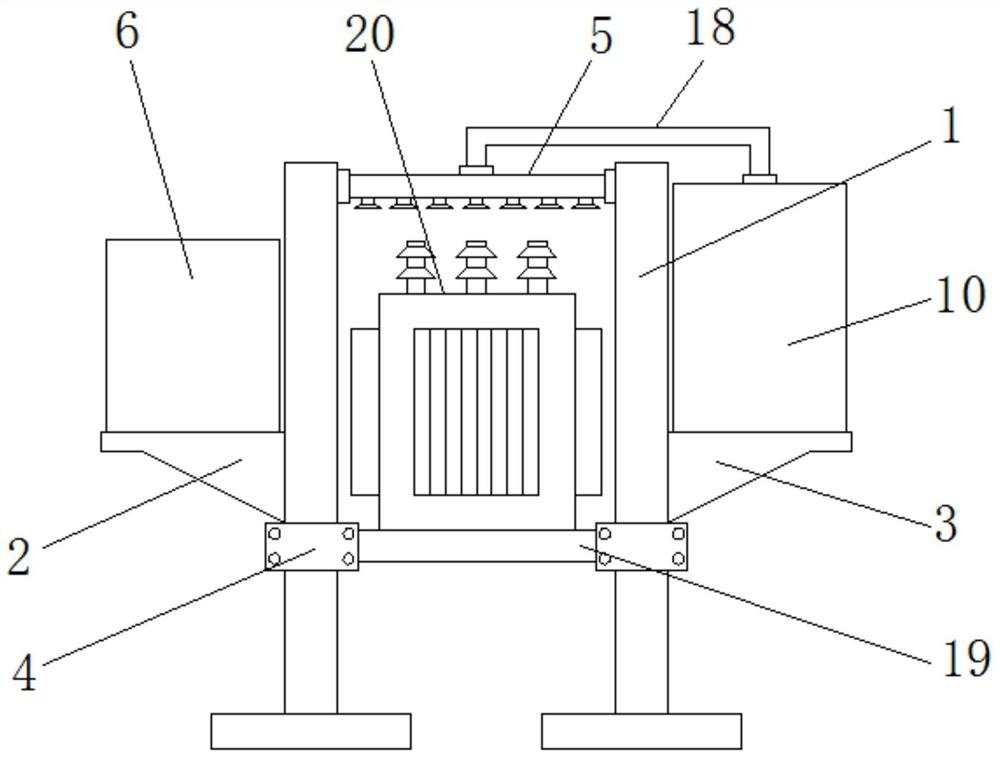 一种具体自动防火功能的智能配电变压器