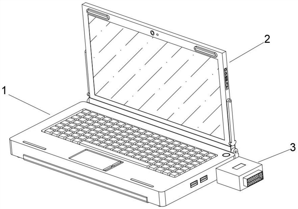 一种可拆卸显示装置的笔记型计算机