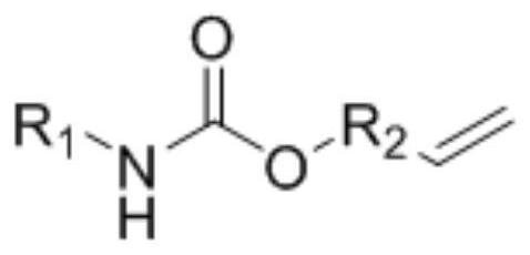 一种含有端双键的氨基甲酸酯及其制备方法和聚合物