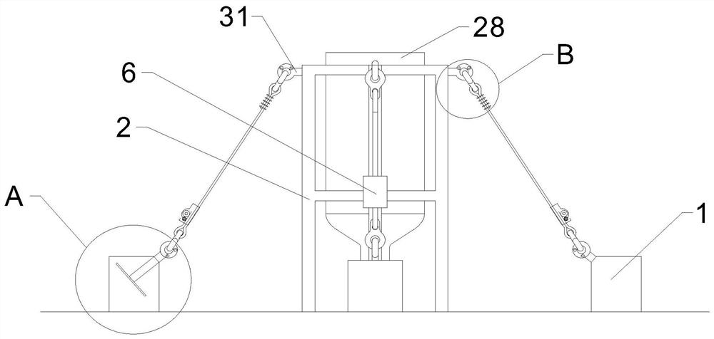 一种水泥罐防台风装置及其施工方法