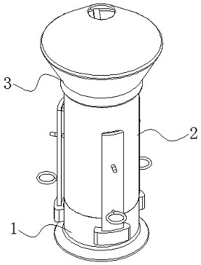 一种基于倾斜式开启的磁排斥型液体容器