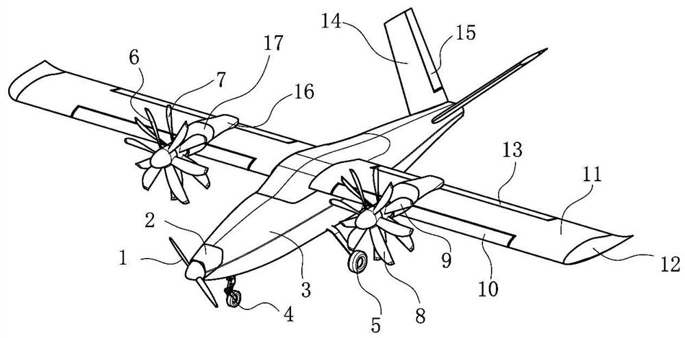 一种使用康达效应增升的垂直起降固定翼飞行器