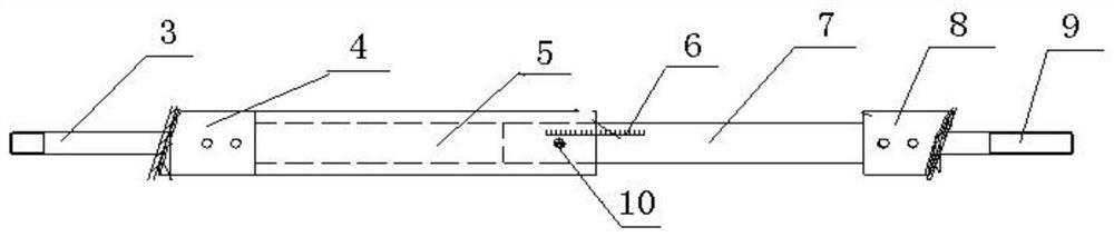 飞机管状零件变尺寸空间内精准修合工艺量具及方法