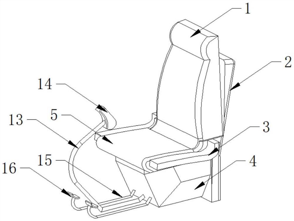 一种座椅结构和包含该结构的多功能座椅及应用