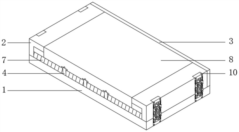 一种轻钢结构房屋用新型环保纤丝墙板